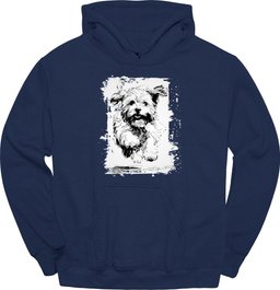 Havanese Running Dog Hoodie Gift For Dog Lover
