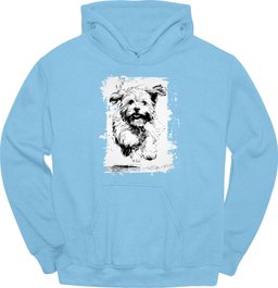 Havanese Running Dog Hoodie Gift For Dog Lover