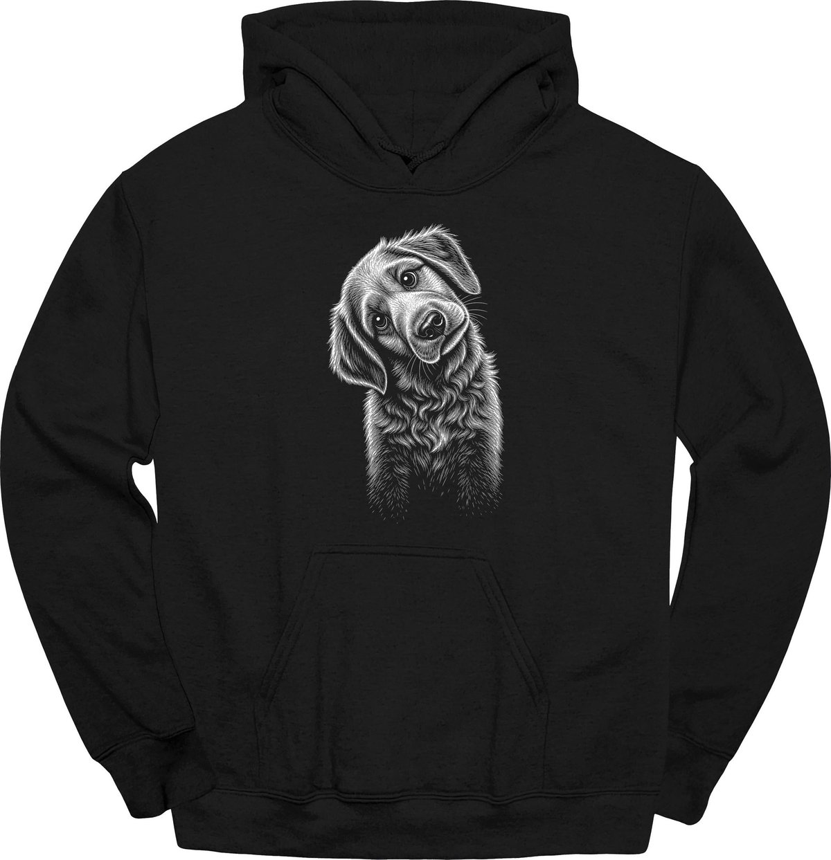 Goldendoodle Tilted Dog Hoodie Gift For Dog Lover