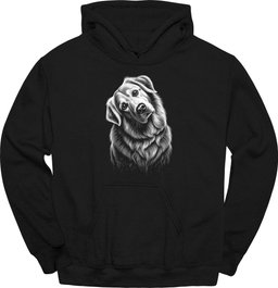 Great Pyrenees Tilted Dog Hoodie Gift For Dog Lover