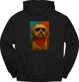 Havanese Punk Dog Hoodie Gift For Dog Lover