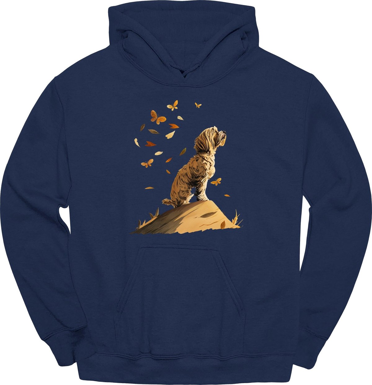 Havanese Fall Dog Hoodie Gift For Dog Lover