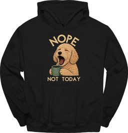 Goldendoodle Not Today Hoodie Gift For Dog Lover