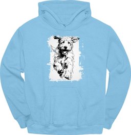 Goldendoodle Running Dog Hoodie Gift For Dog Lover
