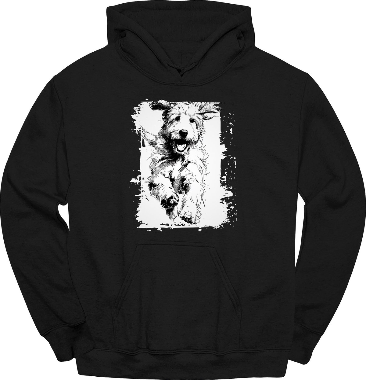 Goldendoodle Running Dog Hoodie Gift For Dog Lover