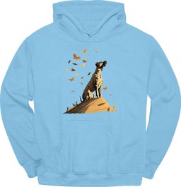 Great Dane Fall Dog Hoodie Gift For Dog Lover