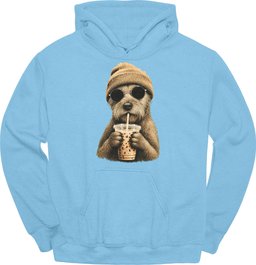 Irish Terrier Hipster Dog Hoodie Gift For Dog Lover