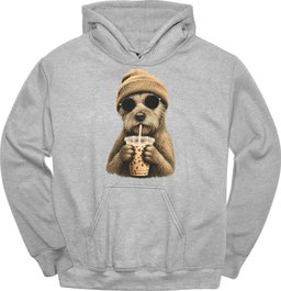 Irish Terrier Hipster Dog Hoodie Gift For Dog Lover