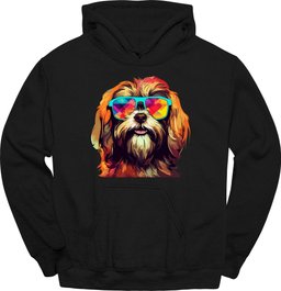 Lhasa Apso Top Dog Hoodie Gift For Dog Lover