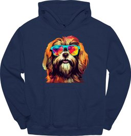 Lhasa Apso Top Dog Hoodie Gift For Dog Lover