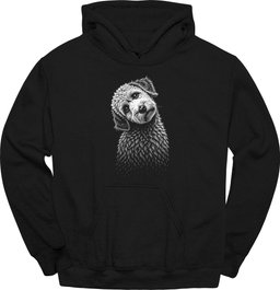 Lagotto Romagnolo Tilted Dog Hoodie Gift For Dog Lover
