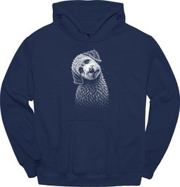 Lagotto Romagnolo Tilted Dog Hoodie Gift For Dog Lover