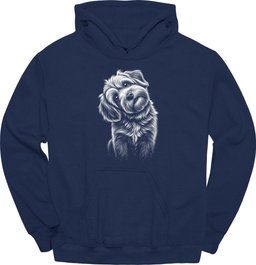Lhasa Apso Tilted Dog Hoodie Gift For Dog Lover