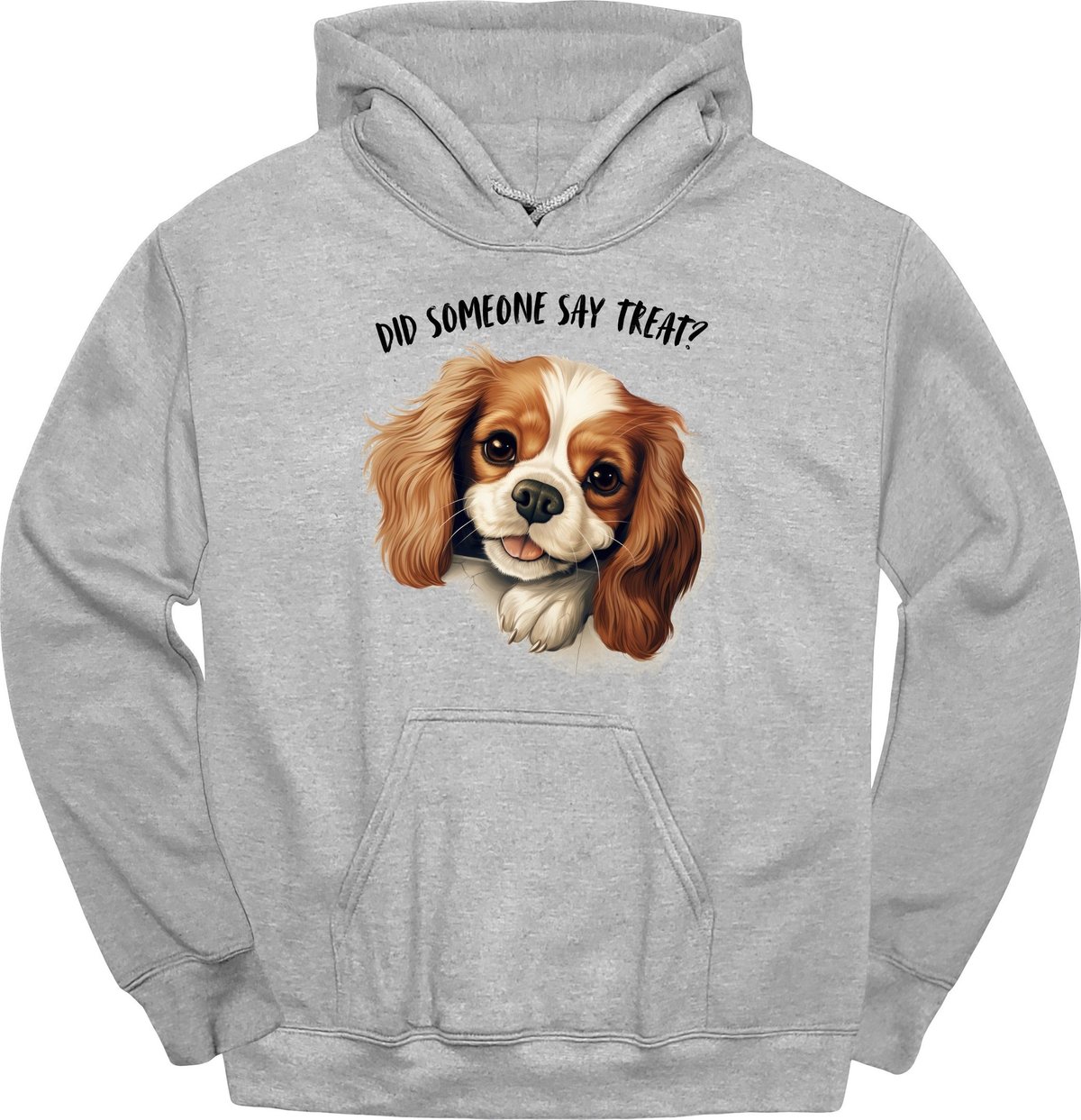 King Charles Spaniel Did Someone Say Treat Hoodie Gift For Dog Lover