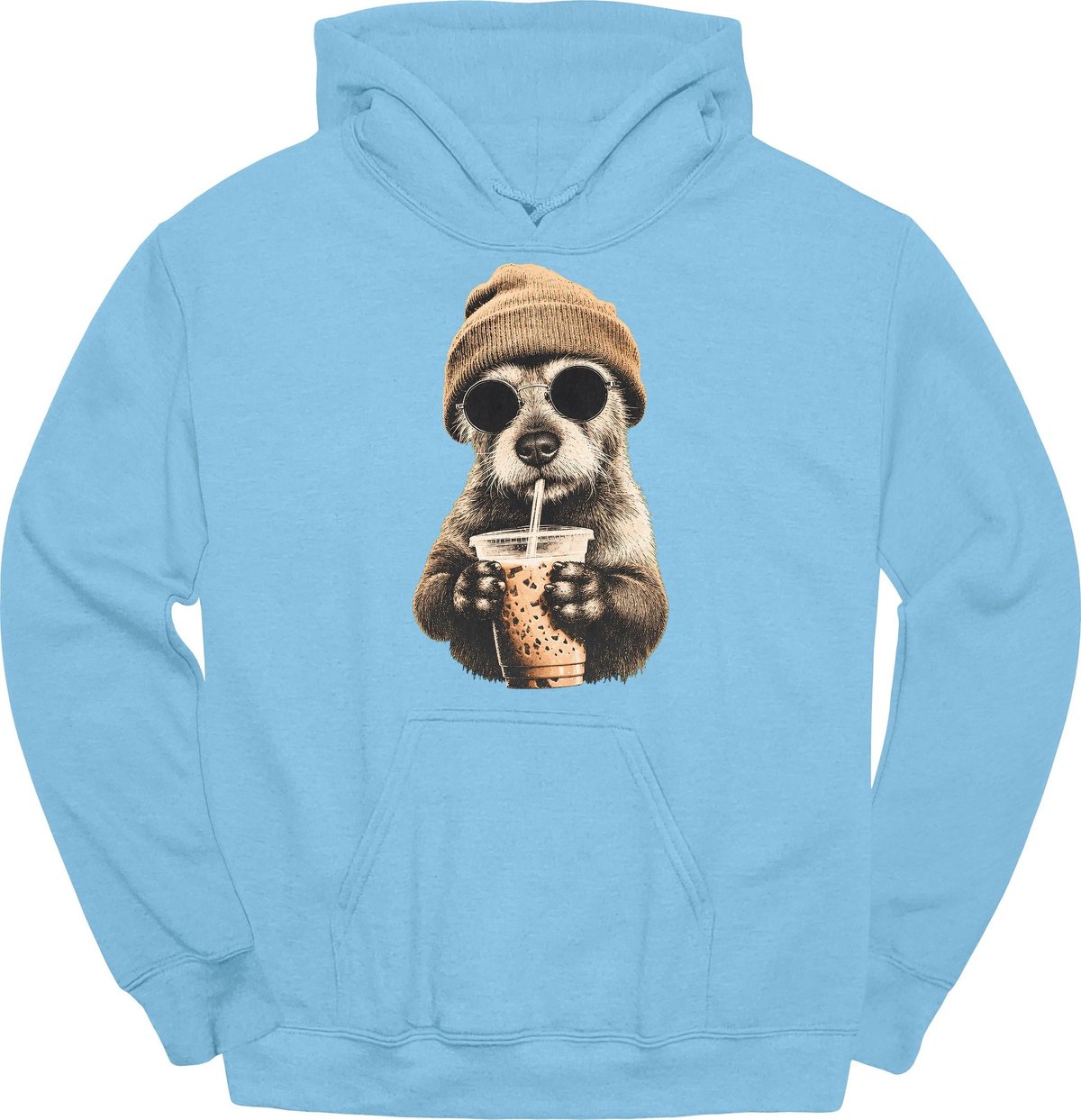 Mutt Mixed Breed Hipster Dog Hoodie Gift For Dog Lover