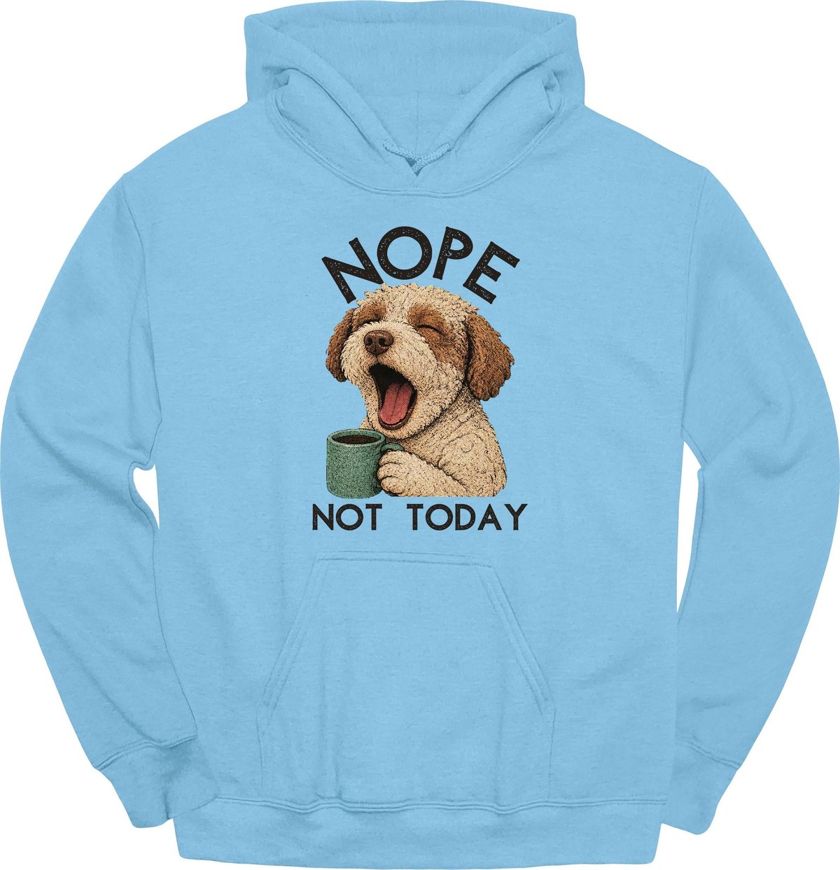 Lagotto Romagnolo Not Today Hoodie Gift For Dog Lover