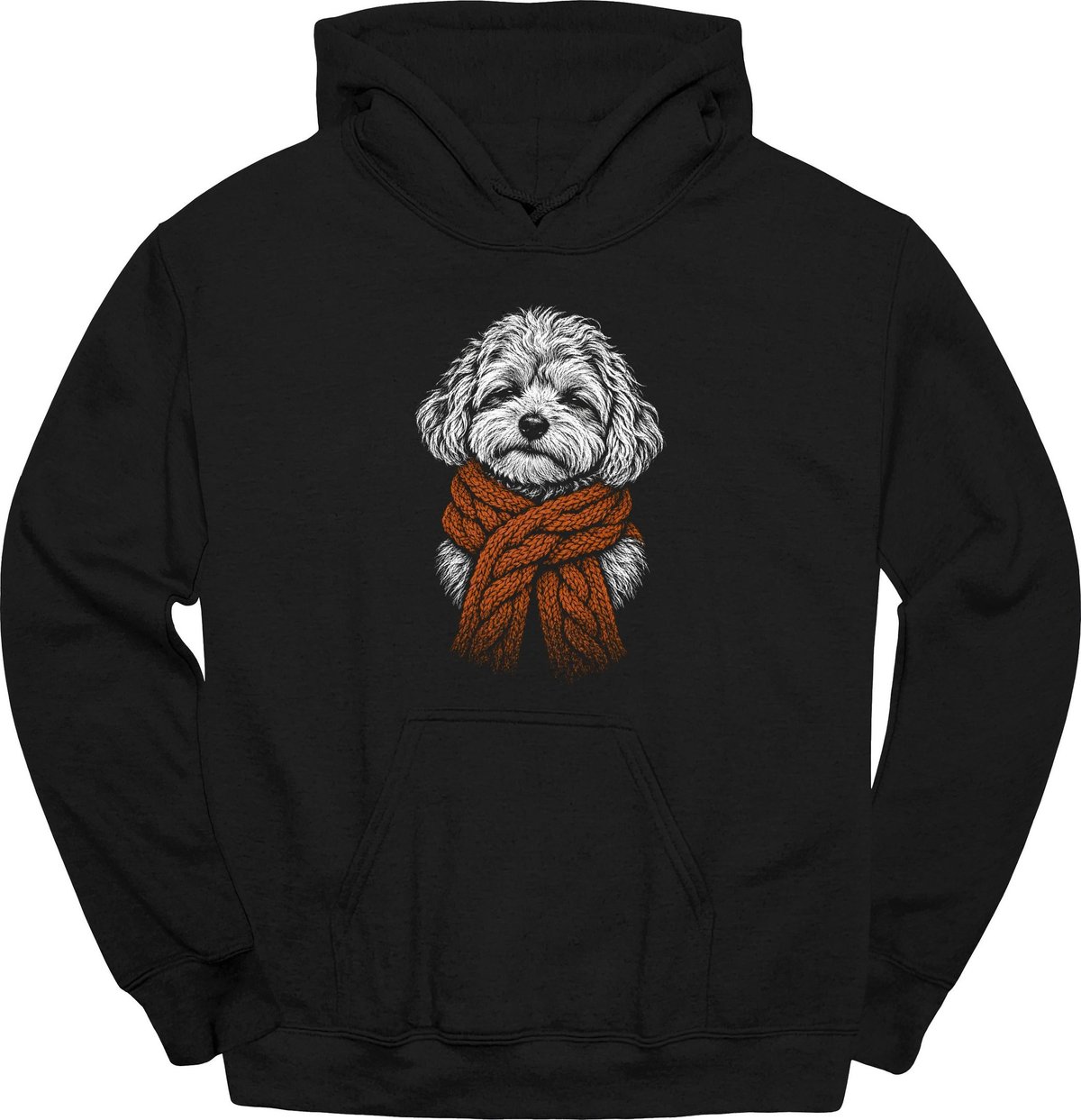 Maltipoo Winter Dog Hoodie Gift For Dog Lover