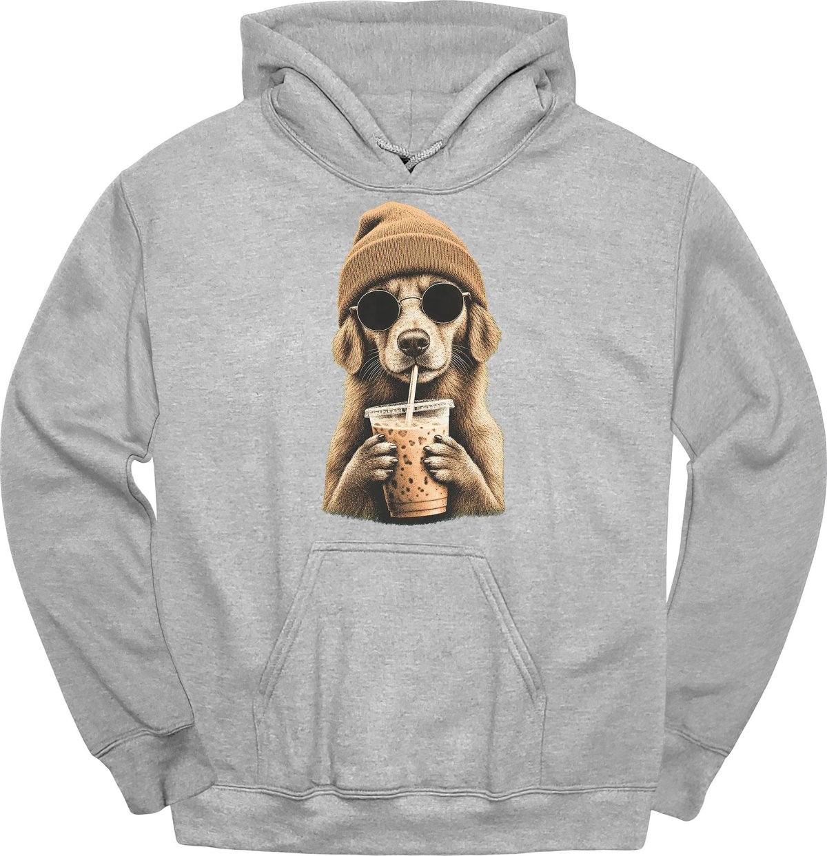 Nova Scotia Duck Tolling Retriever Hipster Dog Hoodie Gift For Duck Lover