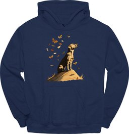 Labrador Fall Dog Hoodie Gift For Dog Lover
