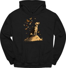 Labrador Fall Dog Hoodie Gift For Dog Lover
