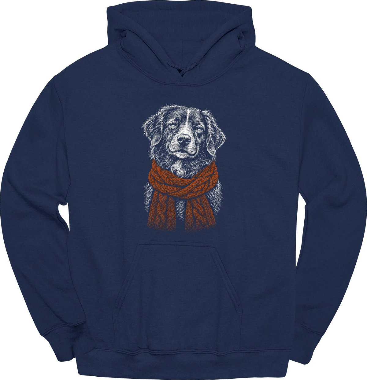 Nova Scotia Duck Tolling Retriever Winter Dog Hoodie Gift For Duck Lover