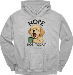 Maltipoo Not Today Hoodie Gift For Dog Lover