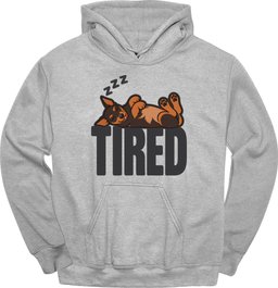 Miniature Pinscher Tired Dog Hoodie Gift For Dog Lover