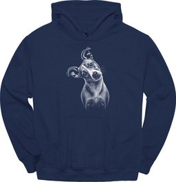 Jack Russell Tilted Dog Hoodie Gift For Dog Lover