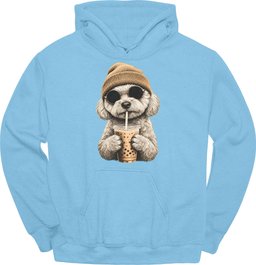 Maltipoo Hipster Dog Hoodie Gift For Dog Lover