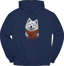 Japanese Spitz Winter Dog Hoodie Gift For Dog Lover