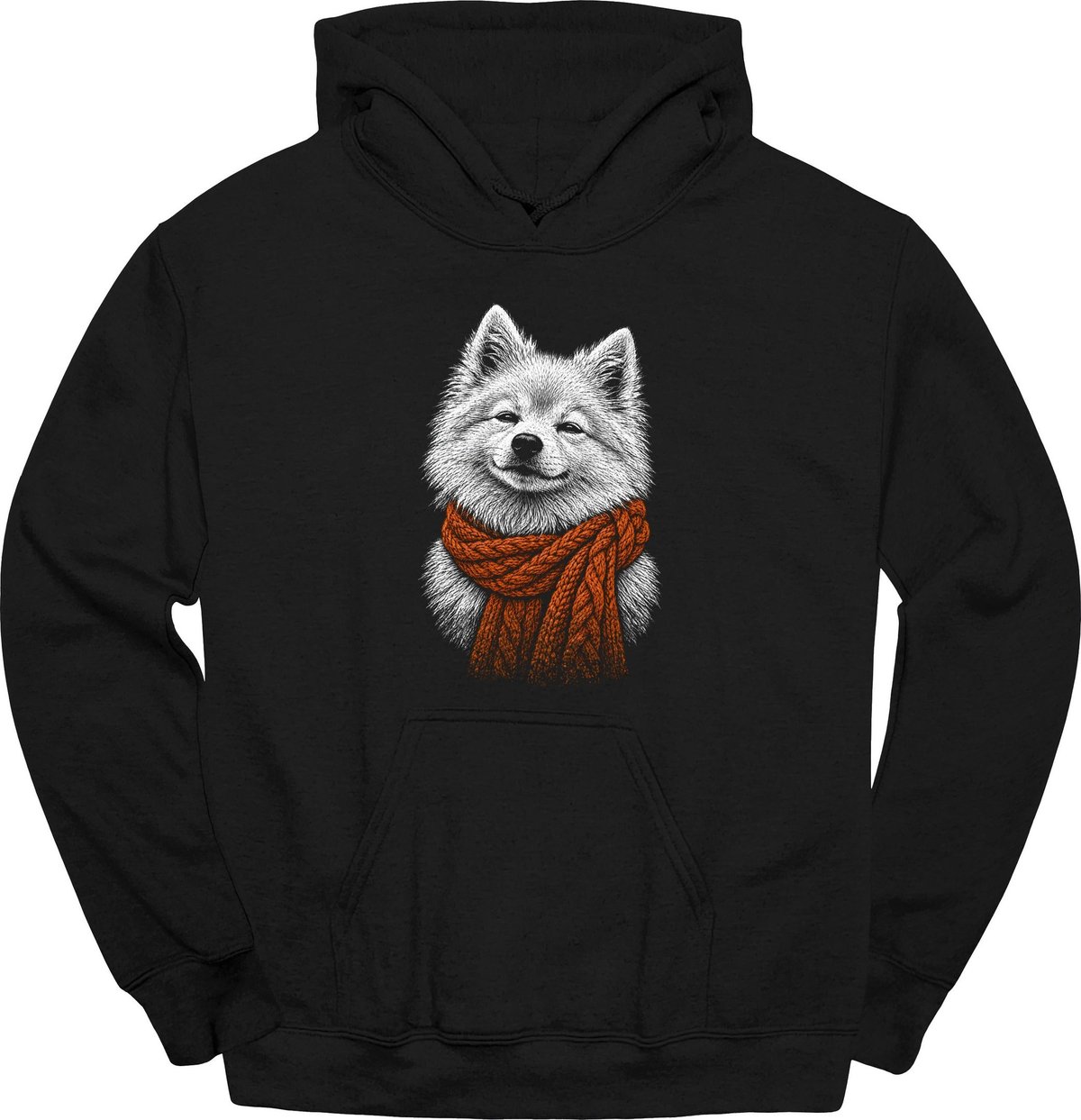 Japanese Spitz Winter Dog Hoodie Gift For Dog Lover