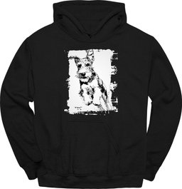 Kerry Blue Terrier Running Dog Hoodie Gift For Dog Lover