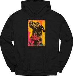 Labrador Punk Dog Hoodie Gift For Dog Lover