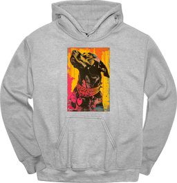 Labrador Punk Dog Hoodie Gift For Dog Lover