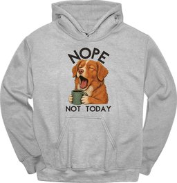 Nova Scotia Duck Tolling Retriever Not Today Hoodie Gift For Duck Lover