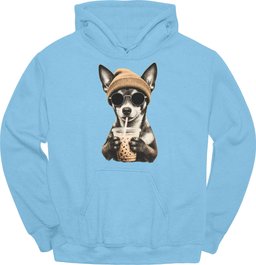 Rat Terrier Hipster Dog Hoodie Gift For Dog Lover