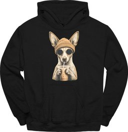 Podenco Hipster Dog Hoodie Gift For Dog Lover