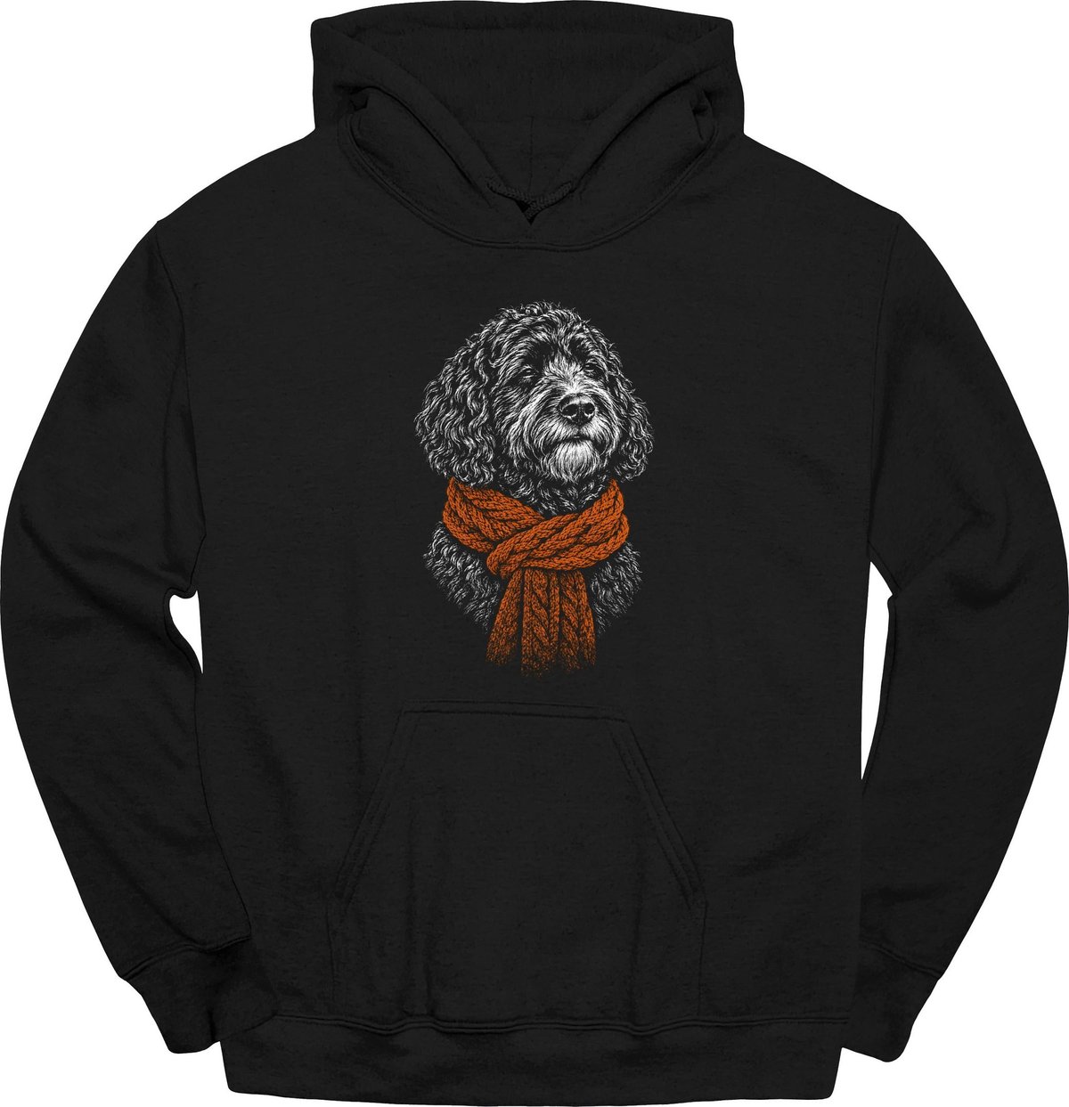 Portuguese Water Dog Winter Dog Hoodie Gift For Dog Lover