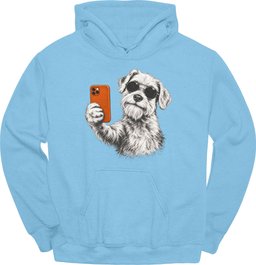 Sealyham Terrier Selfie Dog Hoodie Gift For Dog Lover
