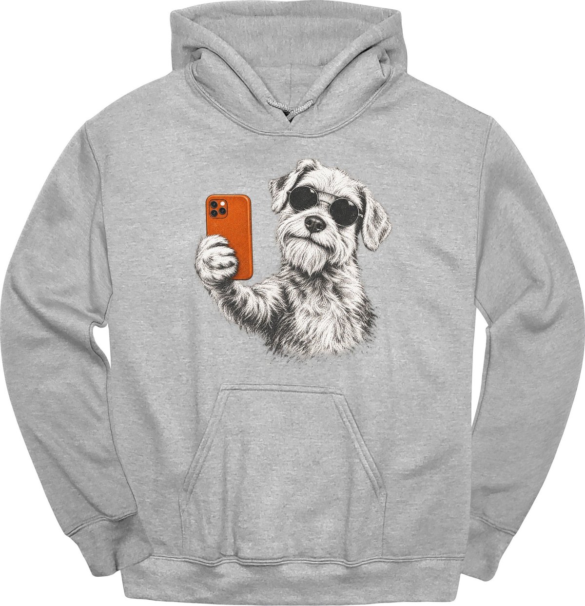 Sealyham Terrier Selfie Dog Hoodie Gift For Dog Lover
