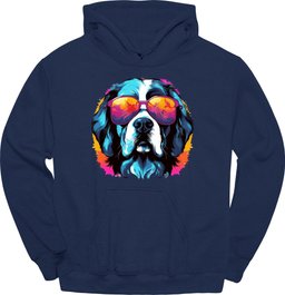 Saint Bernard Top Dog Hoodie Gift For Dog Lover