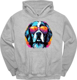 Saint Bernard Top Dog Hoodie Gift For Dog Lover