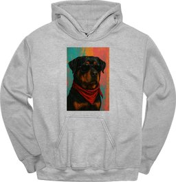 Rottweiler Punk Dog Hoodie Gift For Dog Lover
