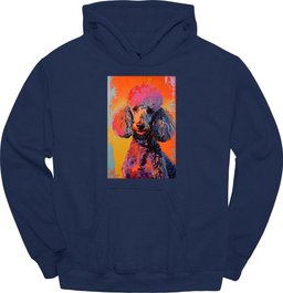 Poodle Punk Dog Hoodie Gift For Dog Lover