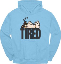 Rat Terrier Tired Dog Hoodie Gift For Dog Lover