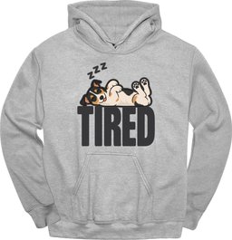 Rat Terrier Tired Dog Hoodie Gift For Dog Lover