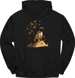 Pug Fall Dog Hoodie Gift For Dog Lover
