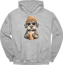 Schnoodle Hipster Dog Hoodie Gift For Dog Lover