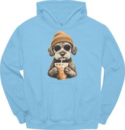 Schnoodle Hipster Dog Hoodie Gift For Dog Lover