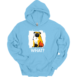 Pug What Dog Hoodie Gift For Dog Lover